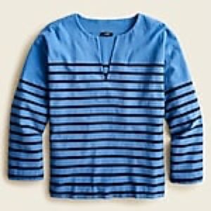 JCrew Mariner cloth tunic in stripe